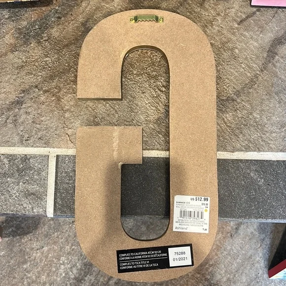 Decorative block letters! 12 left!. $4 each or 4 for $12 or make an offer! - Picture 6 of 10